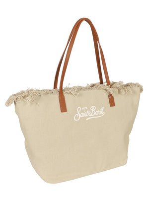 Borsa donna CITY BAG FRINGE 01741L CANVAS 11 EMB MC 2