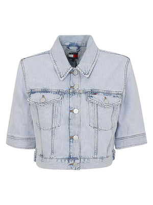 Giacca donna DW0DW22388 1AB DENIM LIGHT TOMMY HILFIGER