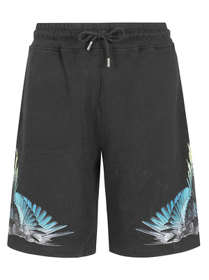 Pantaloncino uomo S6CMMABE026 110 Nero MARCELO BURLON