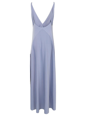 Abito donna AB4208 DUSTY BLUE Dusty Blue SILENCE