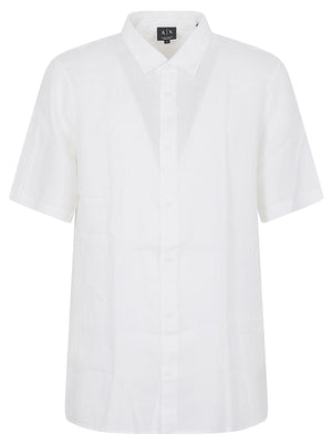 Camicia uomo XM001223 AF14619U0001 White ARMANI EXCHANGE