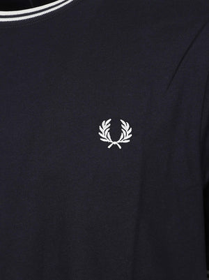 Maglia uomo a maniche corte FPM1588V 795 NAVY FRED PERRY