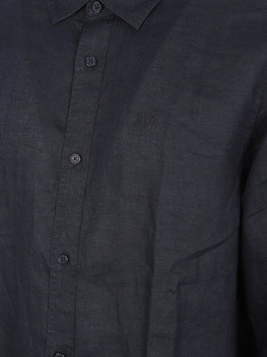 Camicia uomo<BR/> XM001221 AF14619UB101 DEEP NAVY ARMANI EXCHANGE