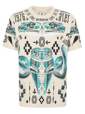 Maglietta manica corta<BR/> S6CMMATH037 412 COCCO MARCELO BURLON