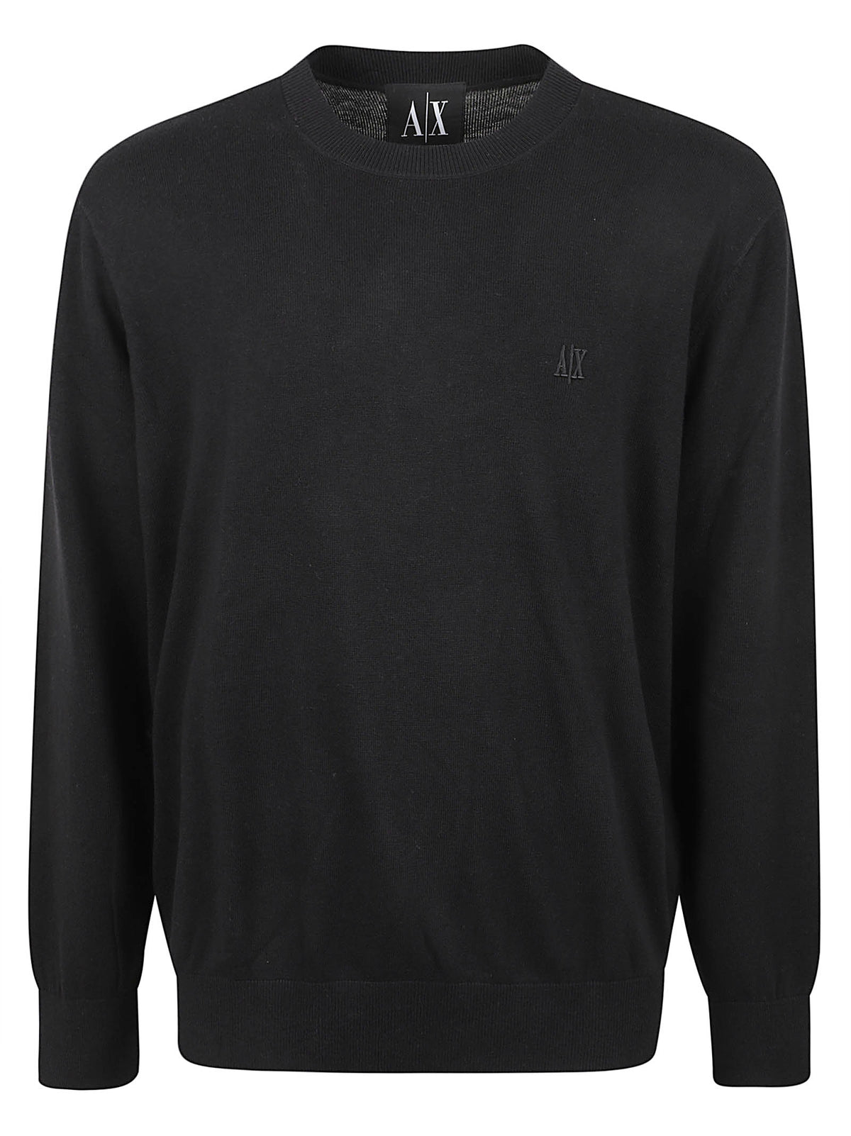 MAGLIONE UOMO GIROCOLLO - ARMANI EXCHANGE XM000338 AF12291UC001 Black ARMANI EXCHANGE 