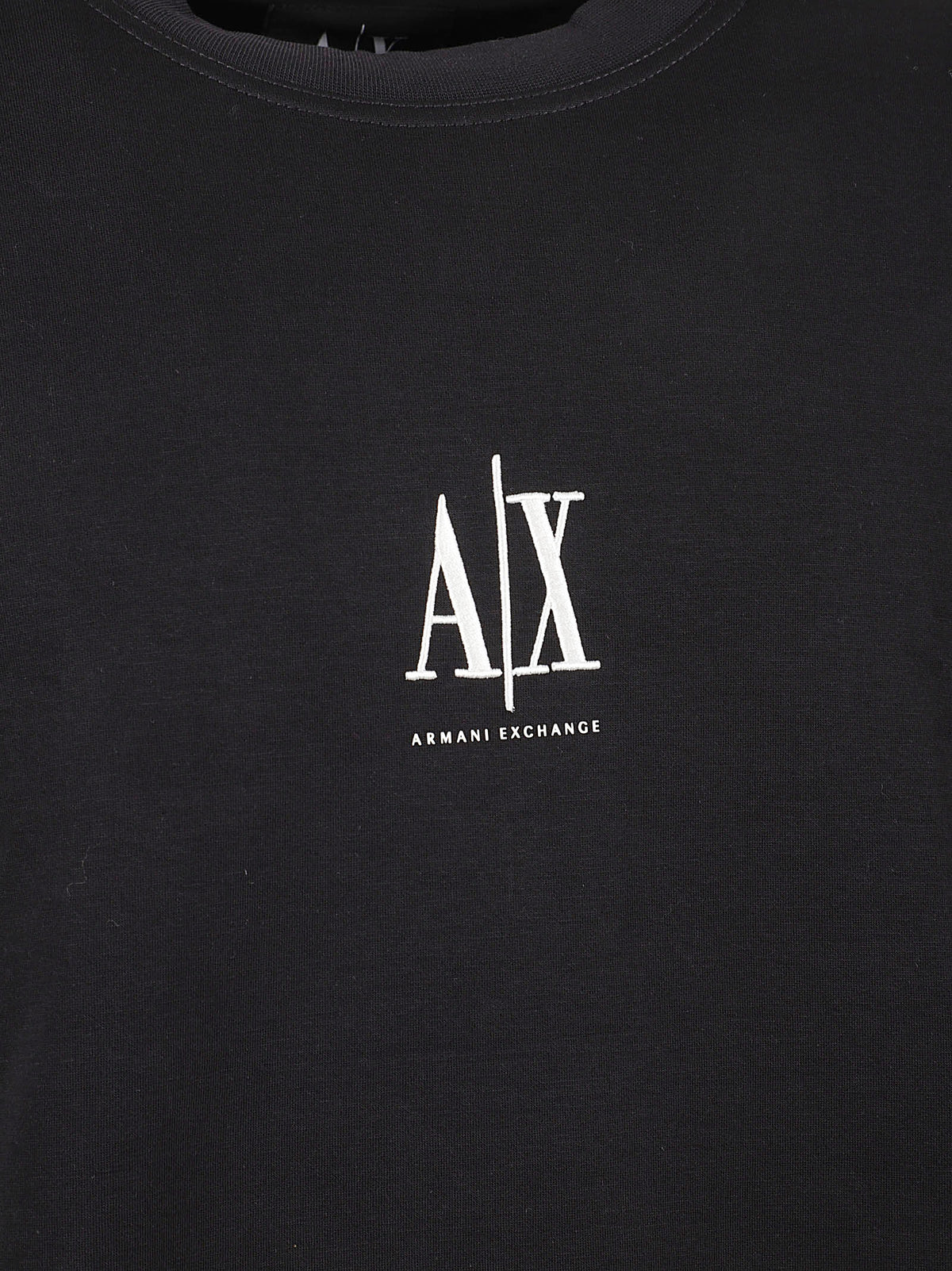 FELPA UOMO GIROCOLLO - ARMANI EXCHANGE <BR/> XM000368 AF10818UC001 Black ARMANI EXCHANGE 