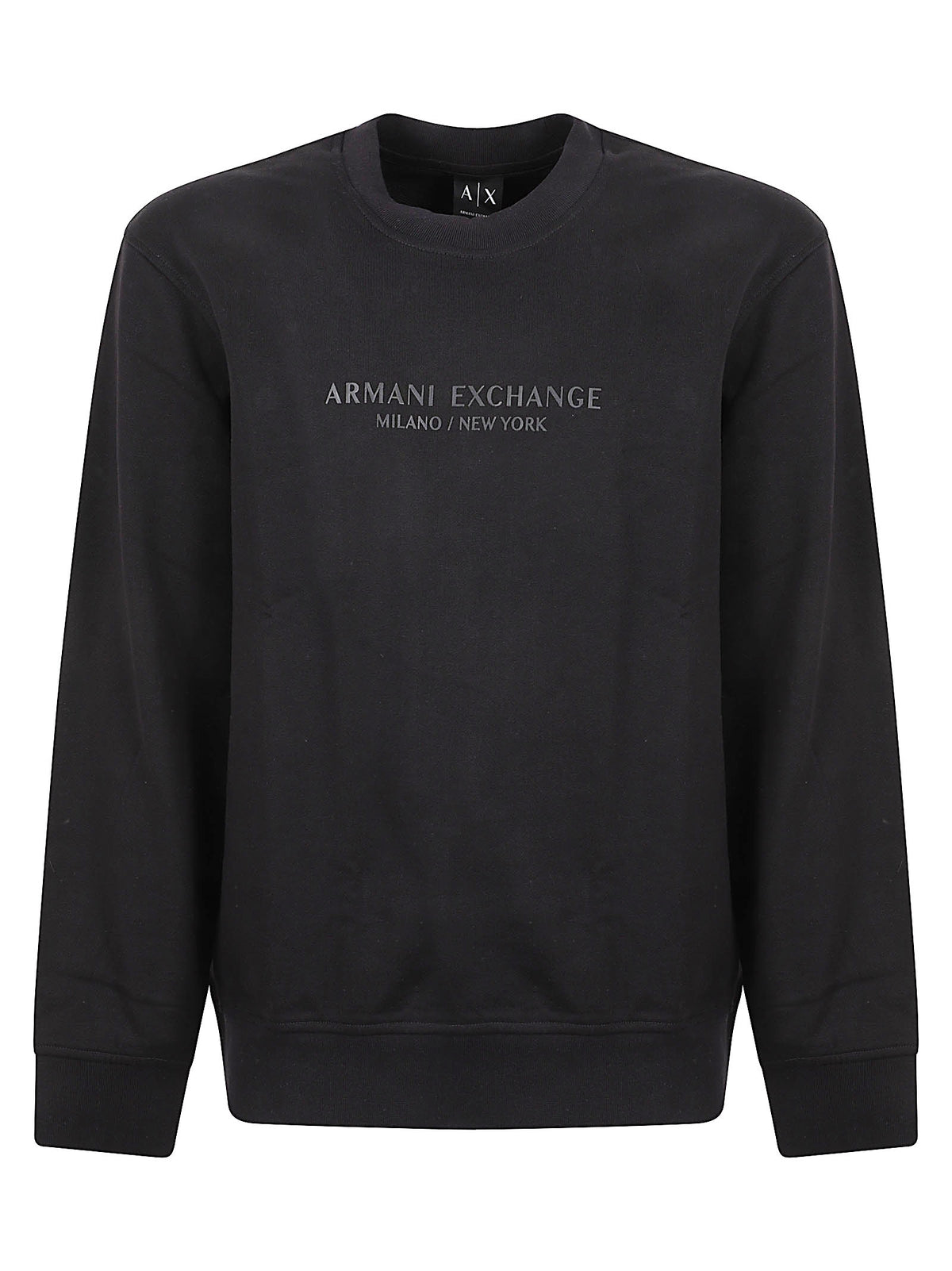 FELPA UOMO GIROCOLLO - ARMANI EXCHANGE XM001284 AF20934UC001 Black ARMANI EXCHANGE 