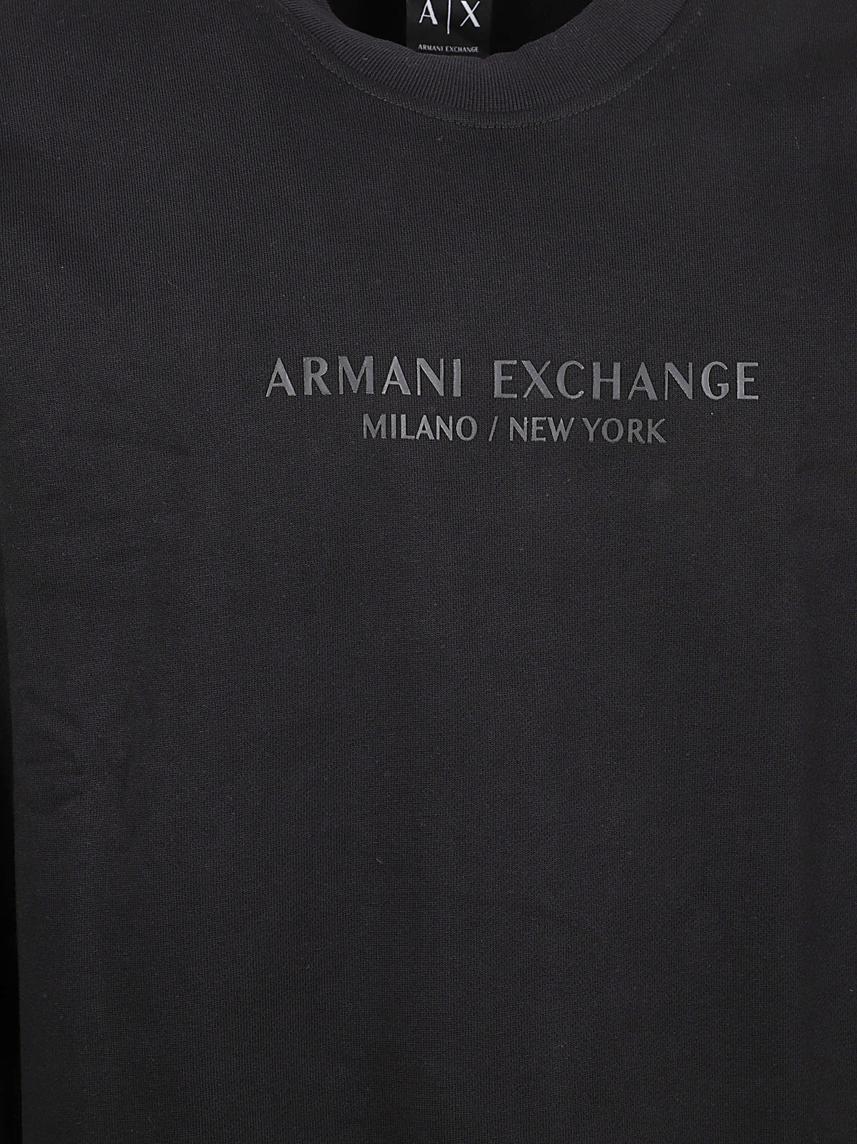 FELPA UOMO GIROCOLLO - ARMANI EXCHANGE XM001284 AF20934UC001 Black ARMANI EXCHANGE 