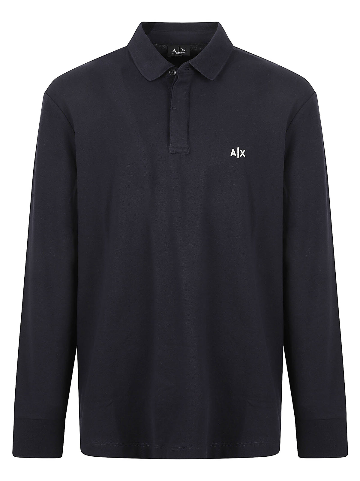POLO UOMO MANICA LUNGA - ARMANI EXCHANGE XM001288 AF17321UB101 DEEP NAVY ARMANI EXCHANGE 