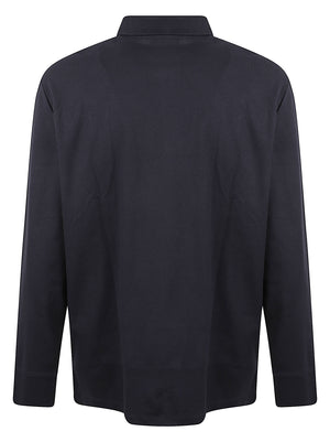 POLO UOMO MANICA LUNGA - ARMANI EXCHANGE XM001288 AF17321UB101 DEEP NAVY ARMANI EXCHANGE 