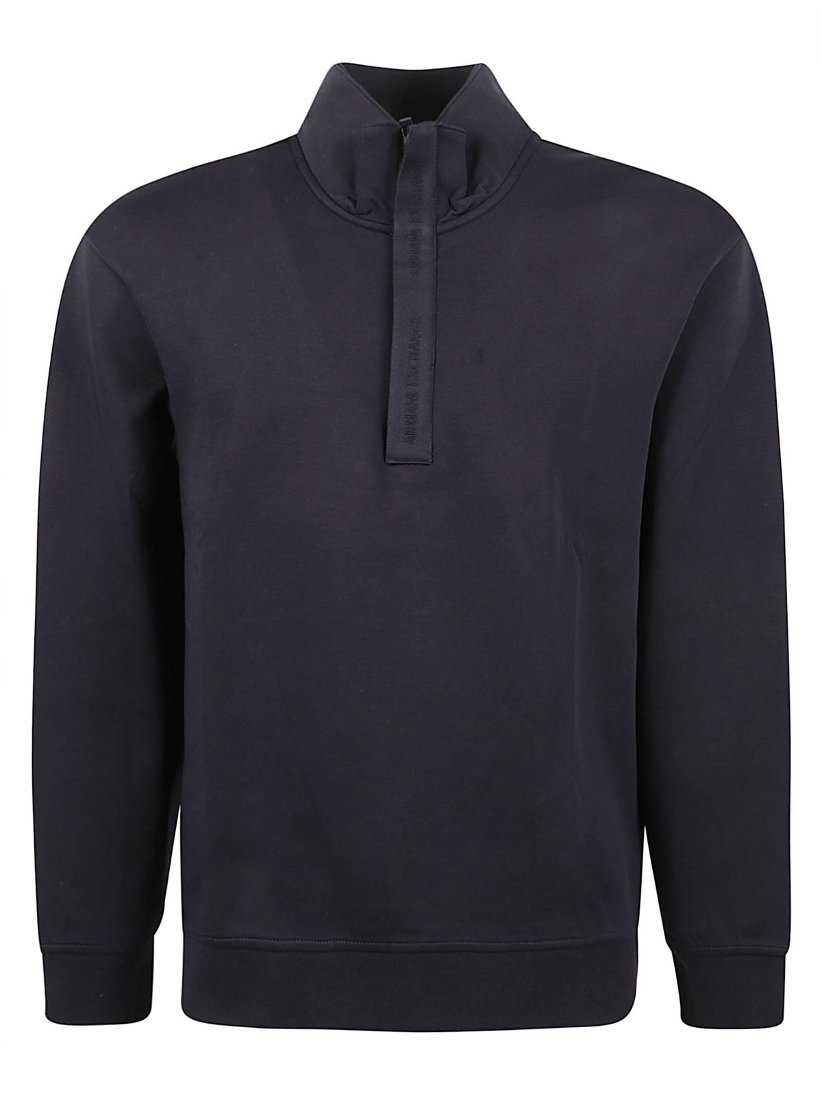 FELPA UOMO COLLO ALTO - ARMANI EXCHANGE <BR/> XM001295 AF10818UB101 DEEP NAVY ARMANI EXCHANGE 