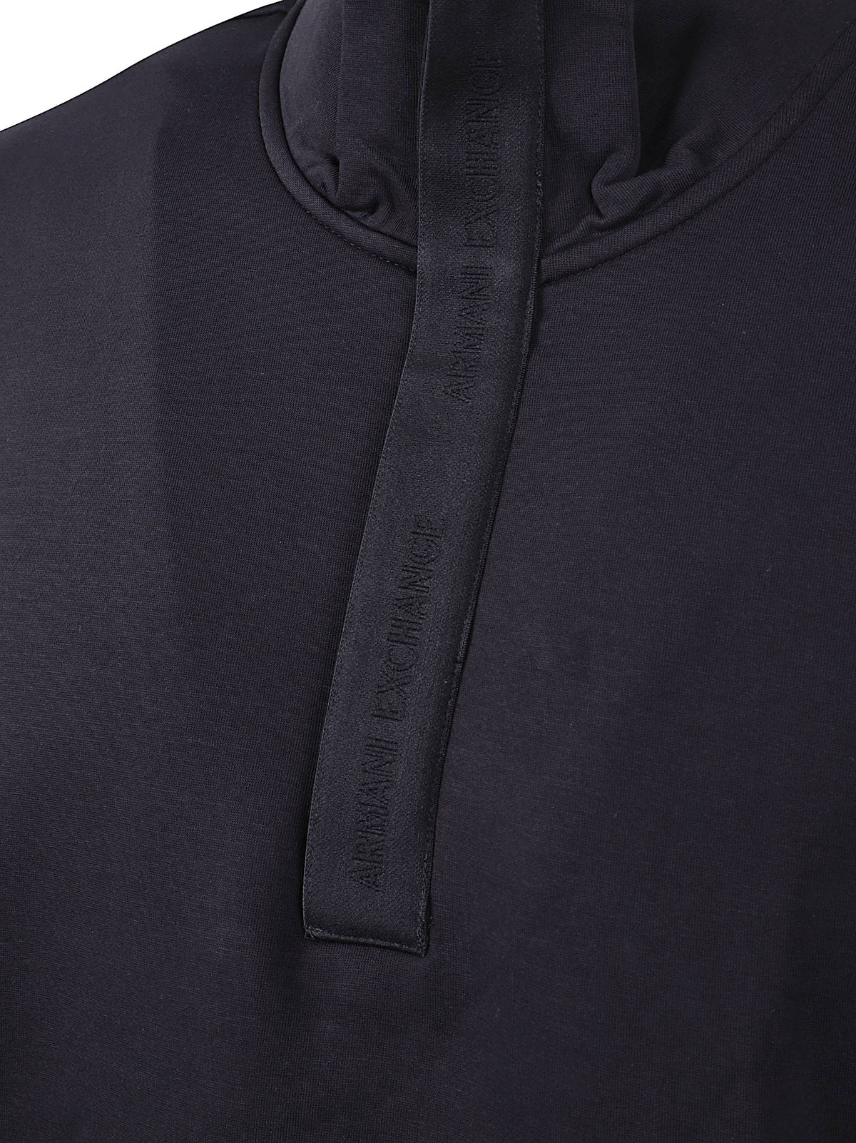FELPA UOMO COLLO ALTO - ARMANI EXCHANGE <BR/> XM001295 AF10818UB101 DEEP NAVY ARMANI EXCHANGE 