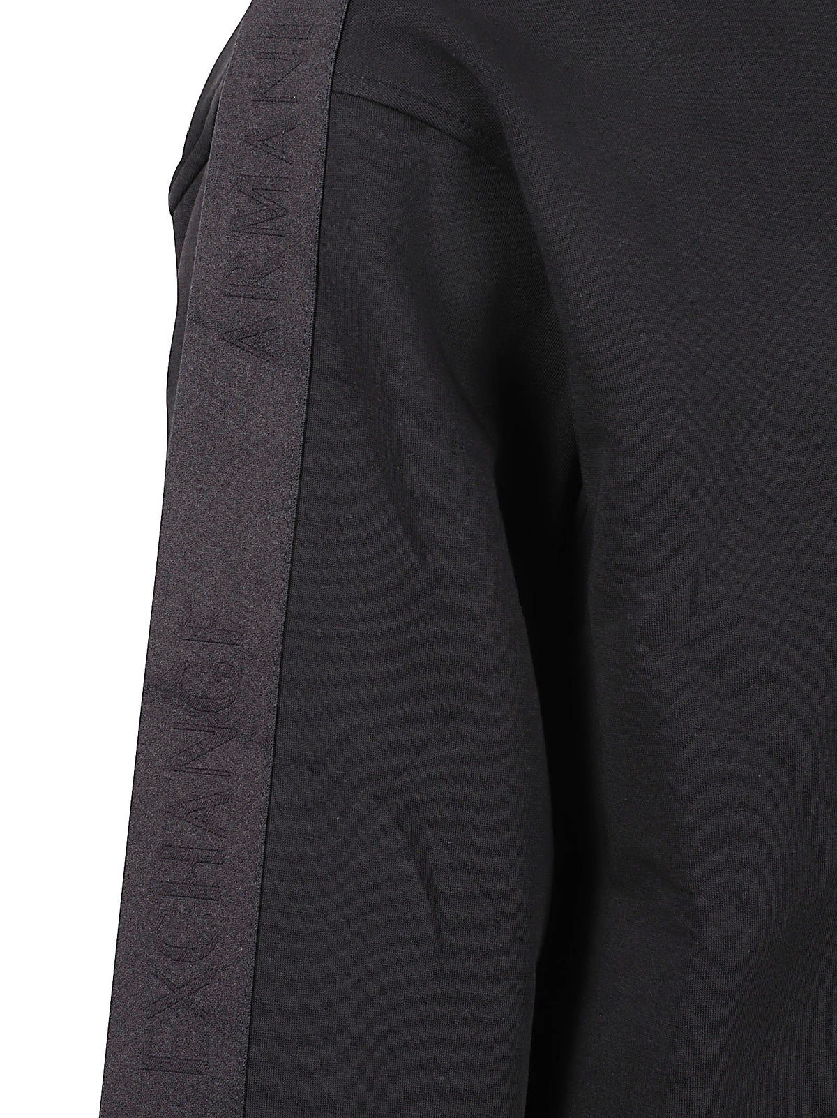 FELPA UOMO GIROCOLLO - ARMANI EXCHANGE<BR/> XM001296 AF10818UC001 Black ARMANI EXCHANGE 