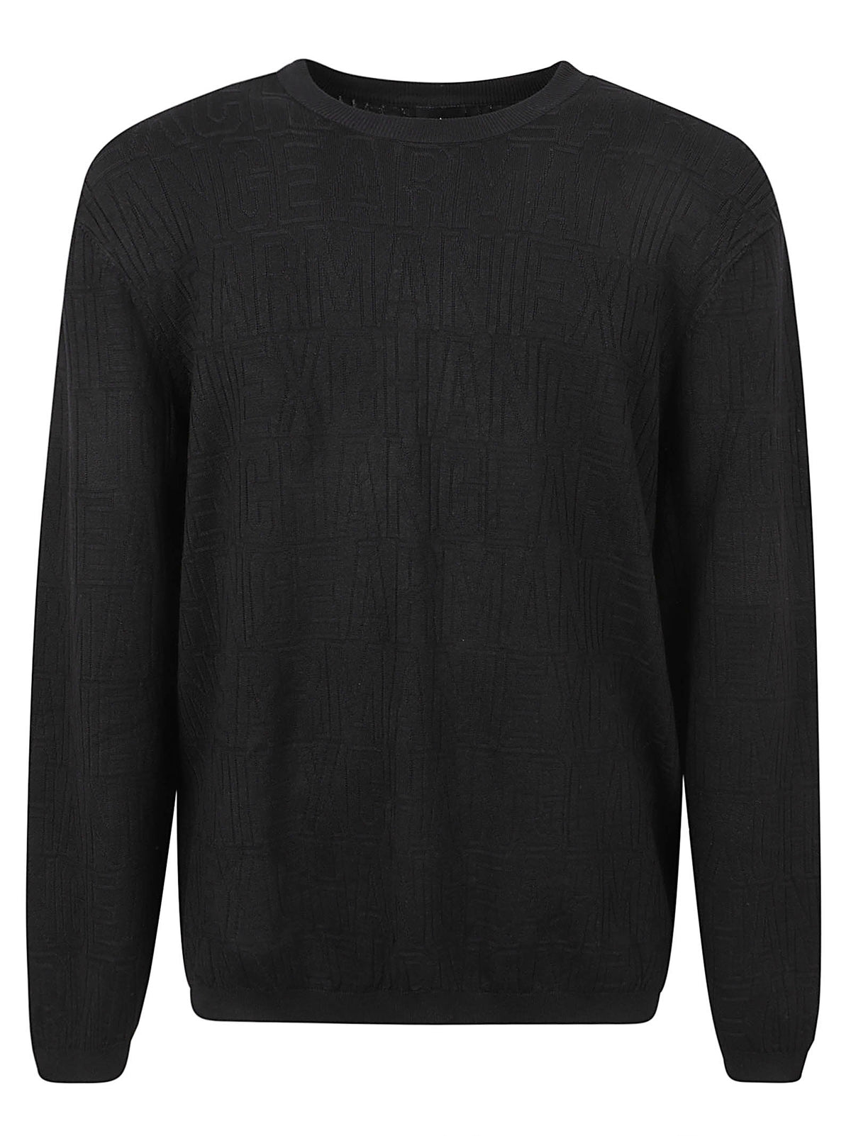 MAGLIONE UOMO GIROCOLLO - ARMANI EXCHANGE<BR/> XM002986 AF10454UC001 Black ARMANI EXCHANGE 