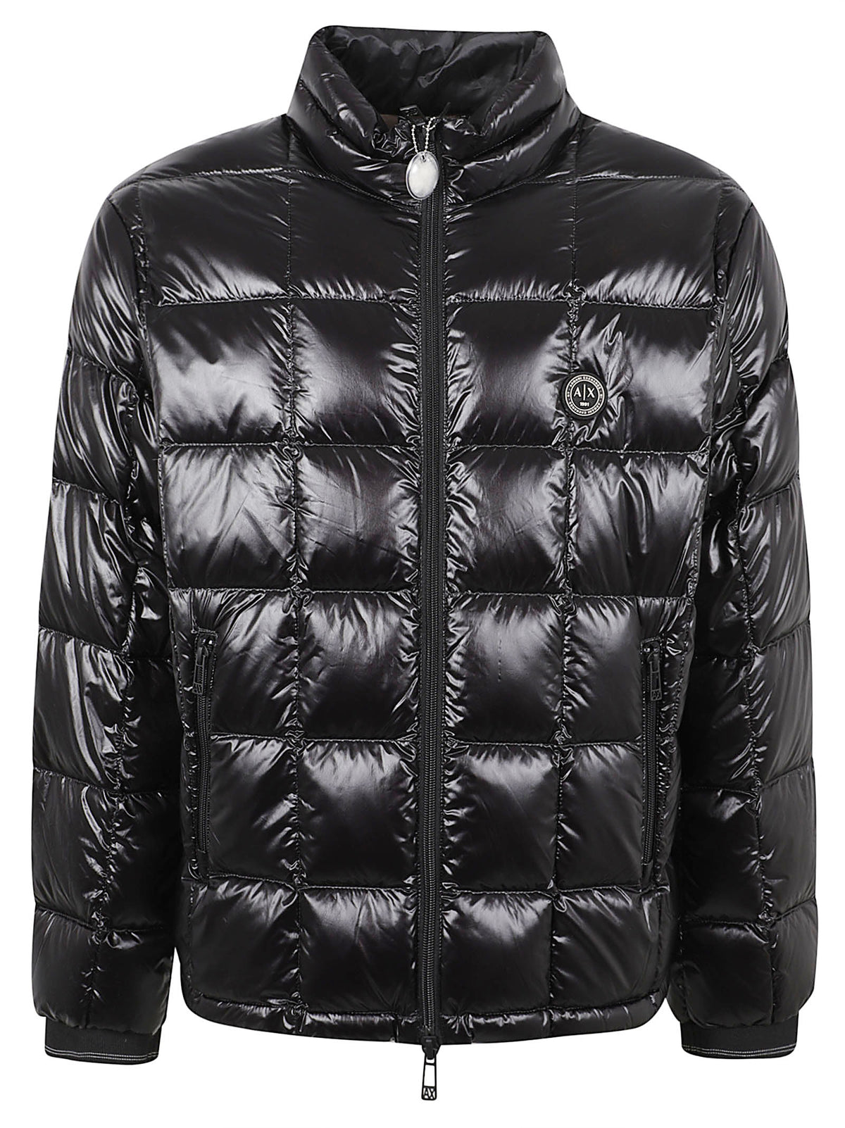 GIACCA UOMO PIUMINO LUCIDO DOWN JACKET - ARMANI EXCHANGE XM003474 AF23755UC001 Black ARMANI EXCHANGE 