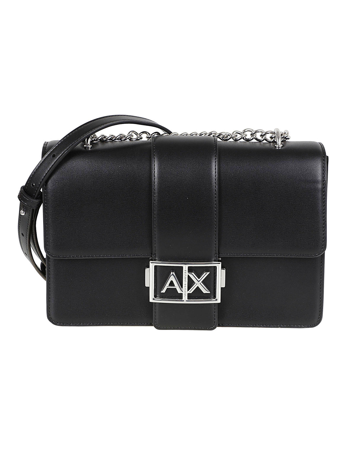 BORSA A TRACOLLA DONNA - ARMANI EXCHANGE XW000070 AF12039UC001 Black ARMANI EXCHANGE 