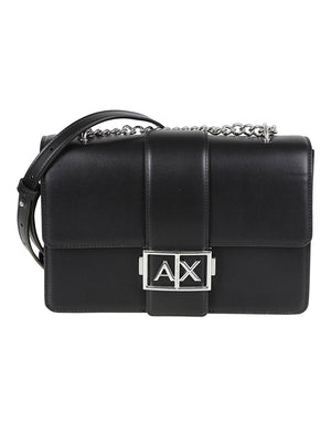 BORSA A TRACOLLA DONNA - ARMANI EXCHANGE XW000070 AF12039UC001 Black ARMANI EXCHANGE 