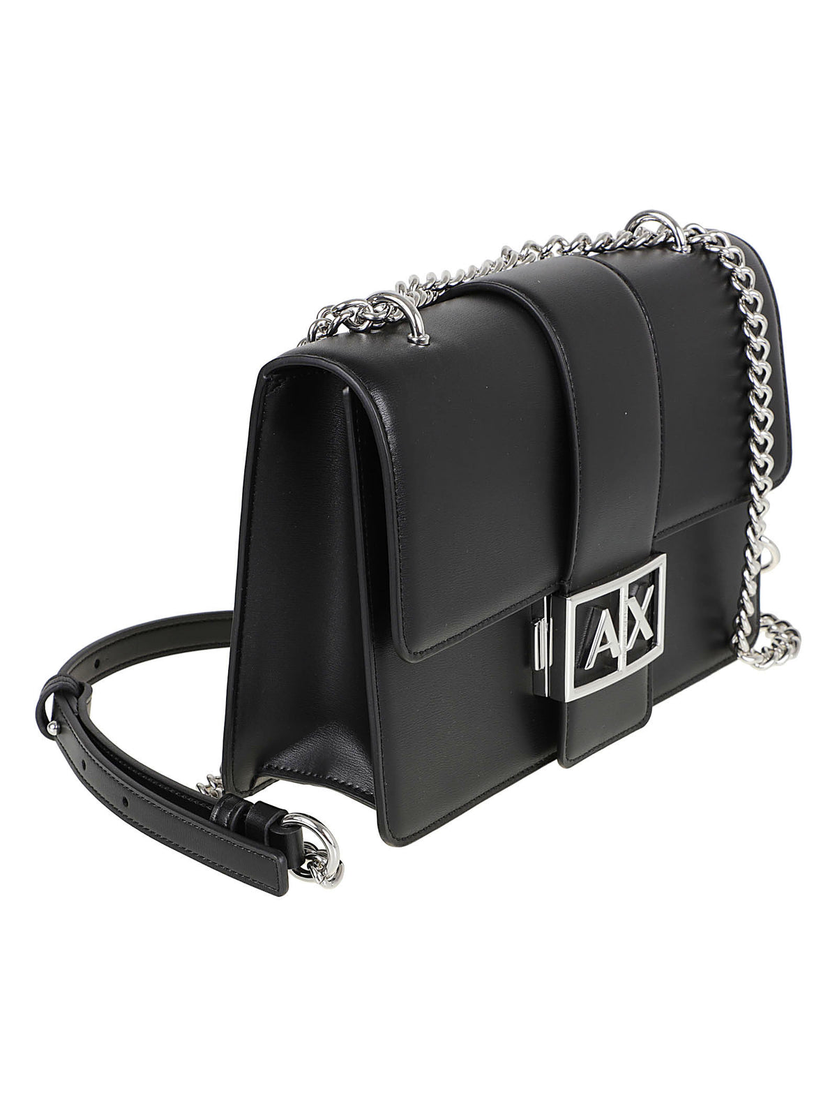 BORSA A TRACOLLA DONNA - ARMANI EXCHANGE XW000070 AF12039UC001 Black ARMANI EXCHANGE 