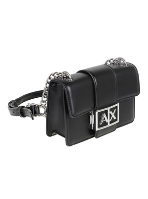 BORSA A TRACOLLA DONNA - ARMANI EXCHANGE <BR/> XW000071 AF12039UC001 Black ARMANI EXCHANGE 