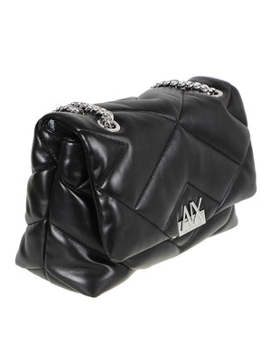 BORSA DONNA A TRACOLLA - ARMANI EXCHANGE <BR/> XW000355 AF26568UC001 Black ARMANI EXCHANGE 