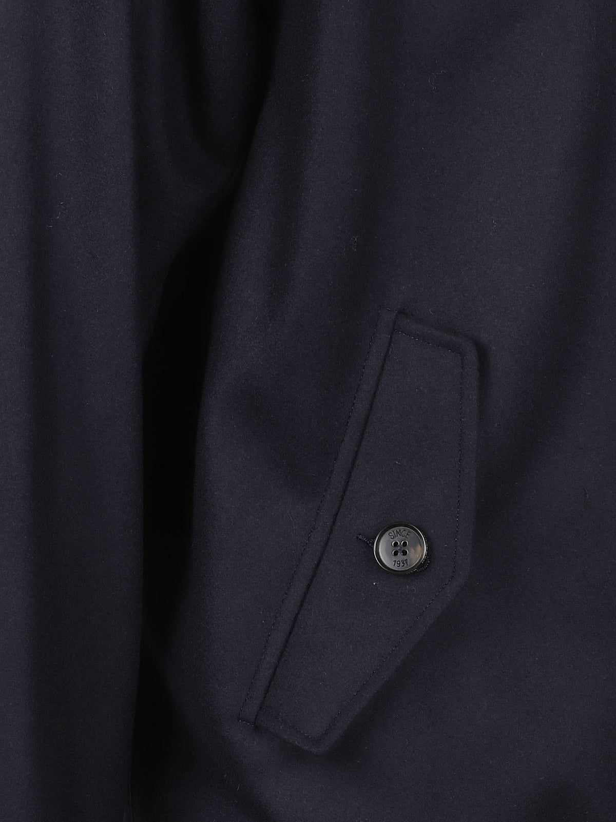 GIACCA BOMBER UOMO G9 MELTON - BARACUTA  <BR/> BRCPS1076 397 DEEP BLUE BARACUTA 