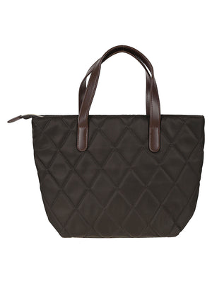 BORSA DONNA TRAPUNTATA IN TINTA UNITA LBA0431 OL75 Olive BARBOUR 