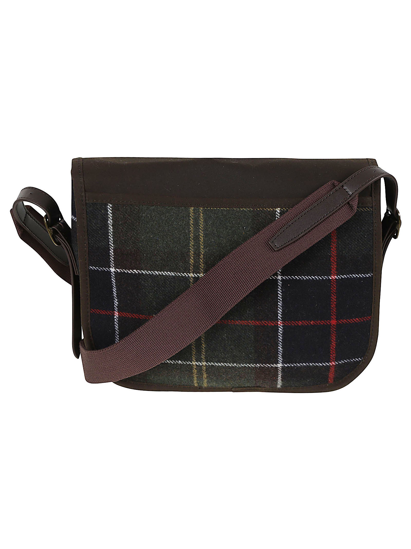 BORSA DONNA A TRACOLLA CON PATTINA IN TARTAN<BR/> LBA0479 OL91 CLASSIC TARTAN BARBOUR 