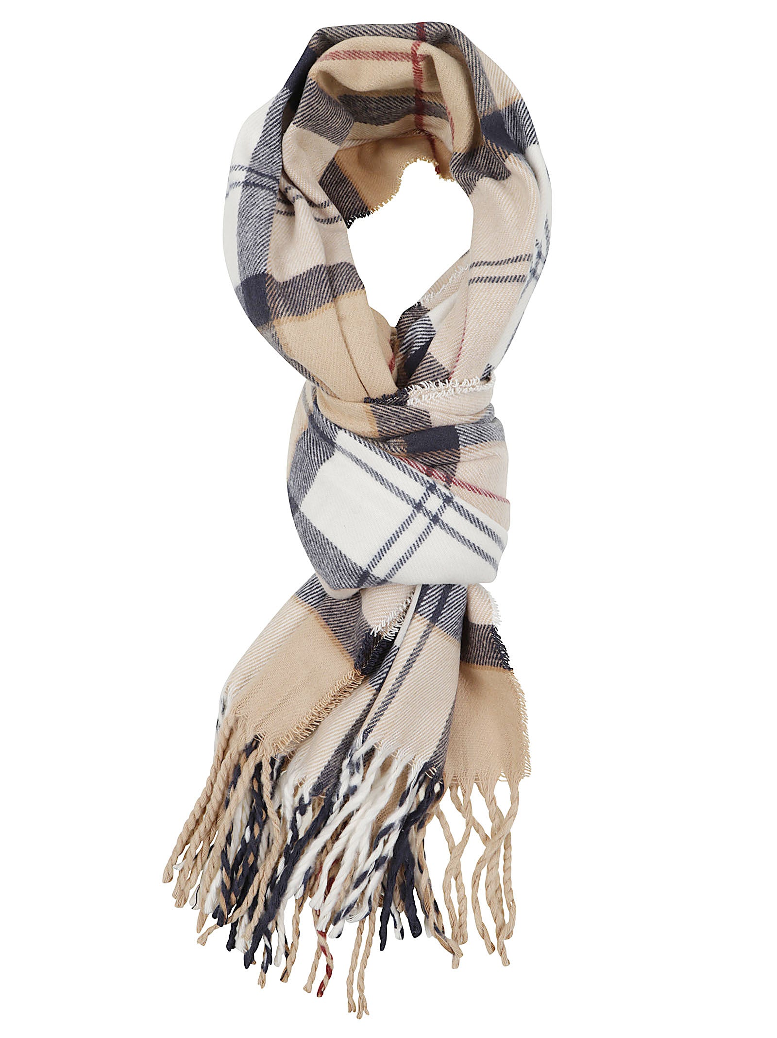 SET CAPPELLO E SCIARPA<BR/> LGS0054 BE31 HESSIAN TARTAN BARBOUR 