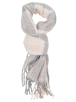 SET SCIARPA E CAPPELLO LGS0077 GY31 GREY ROSE BARBOUR 