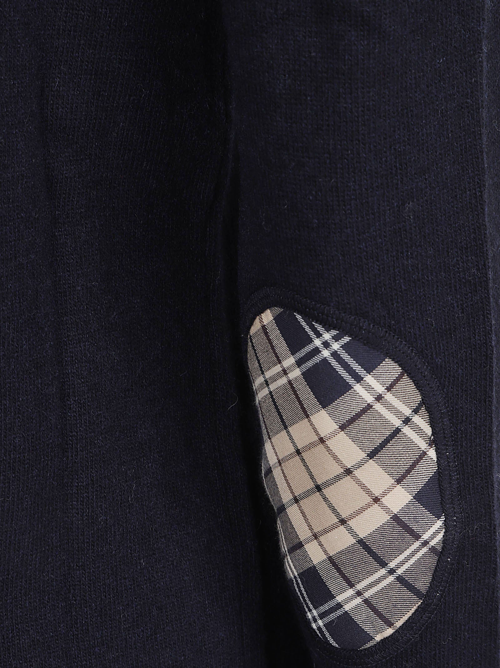 MAGLIONE GIROCOLLO DONNA BASICO<BR/> LKN1075 NY91 NAVY-BIRCHWOOD BARBOUR 