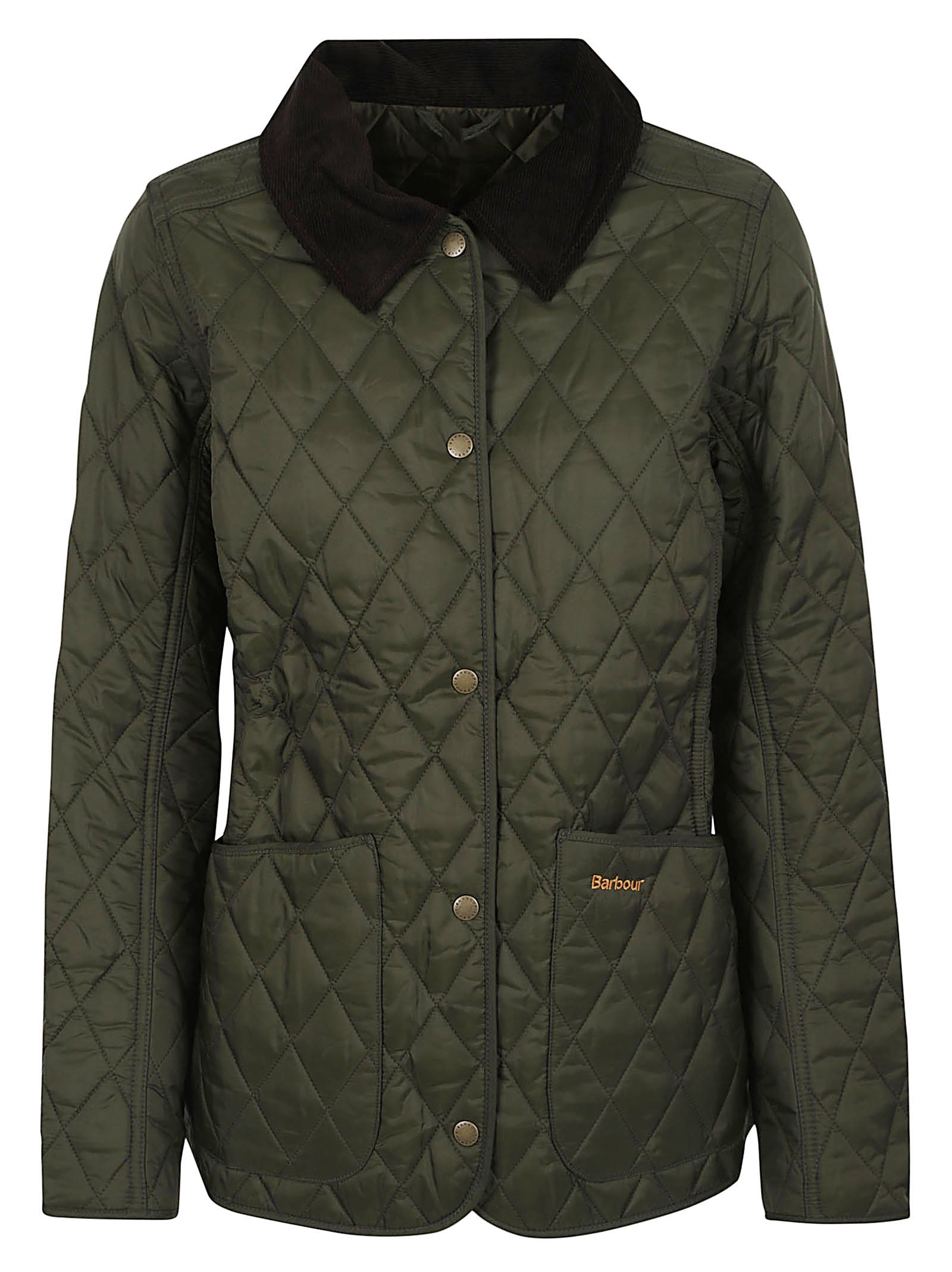 GIACCA DONNA TRAPUNTATA LQU0475 OL91 Olive BARBOUR 