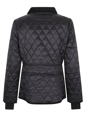 GIACCA DONNA TRAPUNTATA LQU1765 BK91 BLACK-CLASSIC BARBOUR 