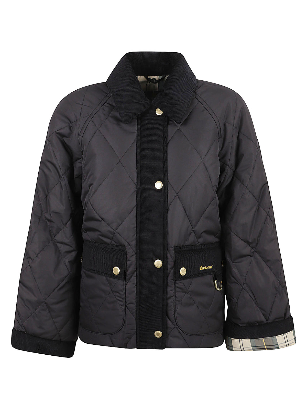 GIACCA DONNA KILNWICK - BARBOUR LQU1933 BK11 BLACK-ANCIENT BARBOUR 