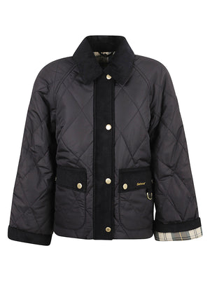 GIACCA DONNA KILNWICK - BARBOUR LQU1933 BK11 BLACK-ANCIENT BARBOUR 