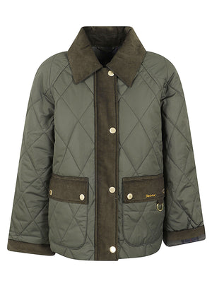 GIACCA KILNWICK QUILTED - BARBOUR LQU1933 OL71 OLIVE-SHADOW CLASSIC BARBOUR 