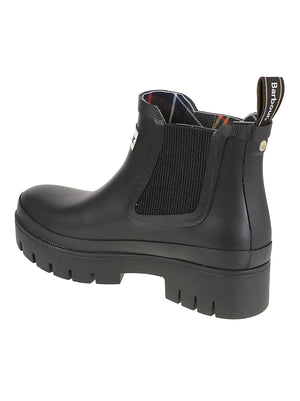 STIVALI DONNA IN GOMMA HALTON - BARBOUR LRF0100 BK11 Black BARBOUR 