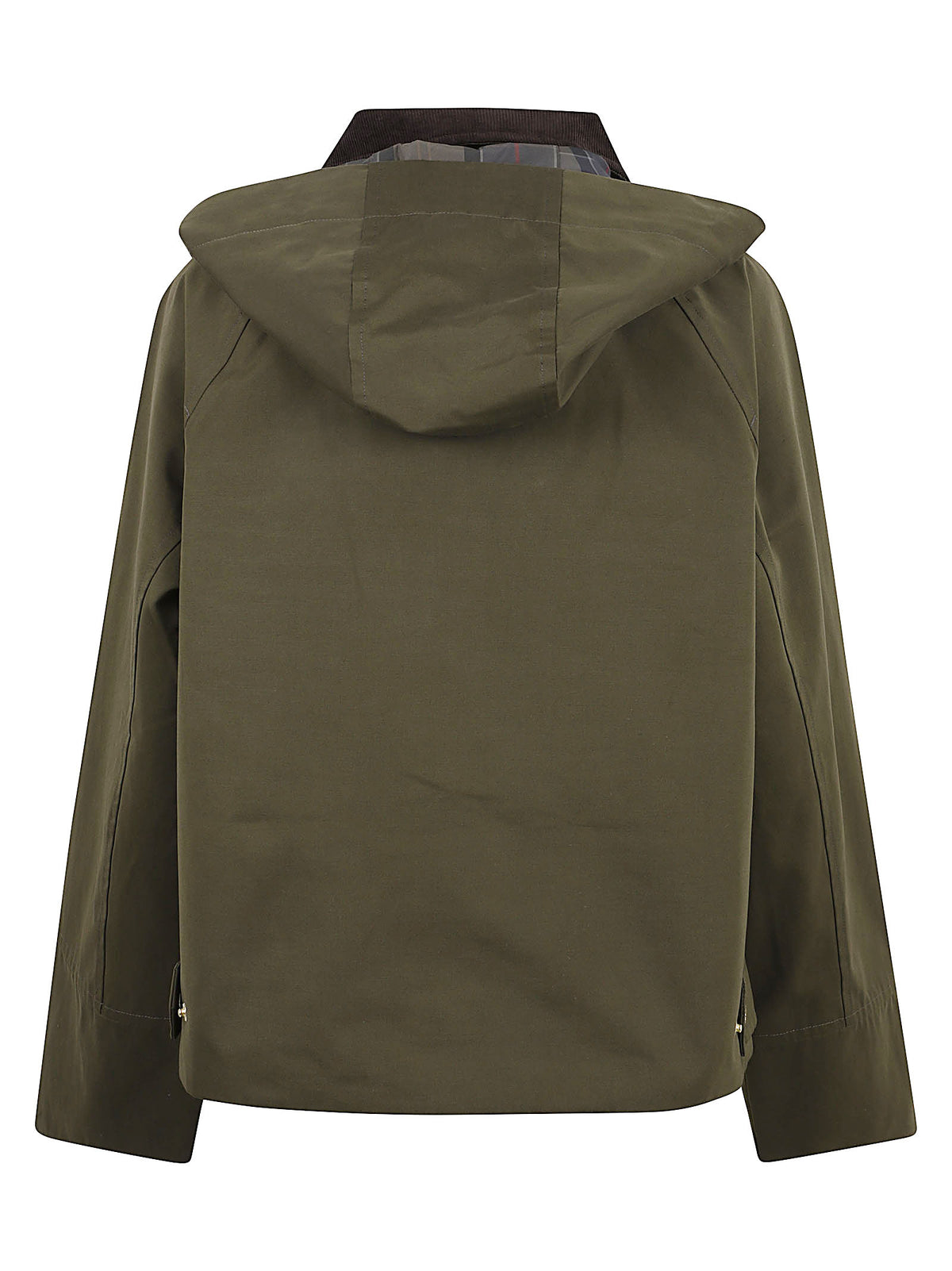 GIACCA DONNA CON CAPPUCCIO TERRINGTON SHOWERPROOF - BARBOUR<BR/> LSP0354 OL71 OLIVE-SHADOW CLASSIC BARBOUR 