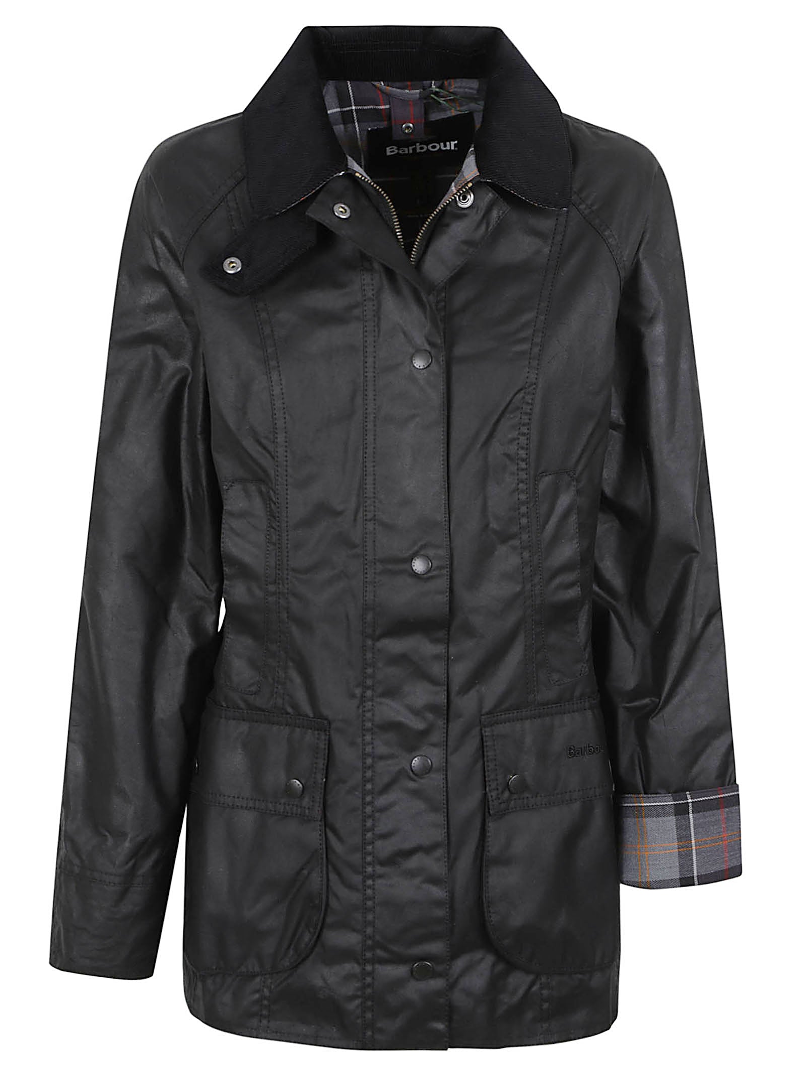 GIACCA DONNA CERATA LWX0667 BK11 Black BARBOUR 