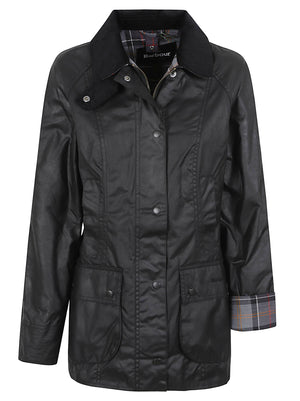 GIACCA DONNA CERATA LWX0667 BK11 Black BARBOUR 