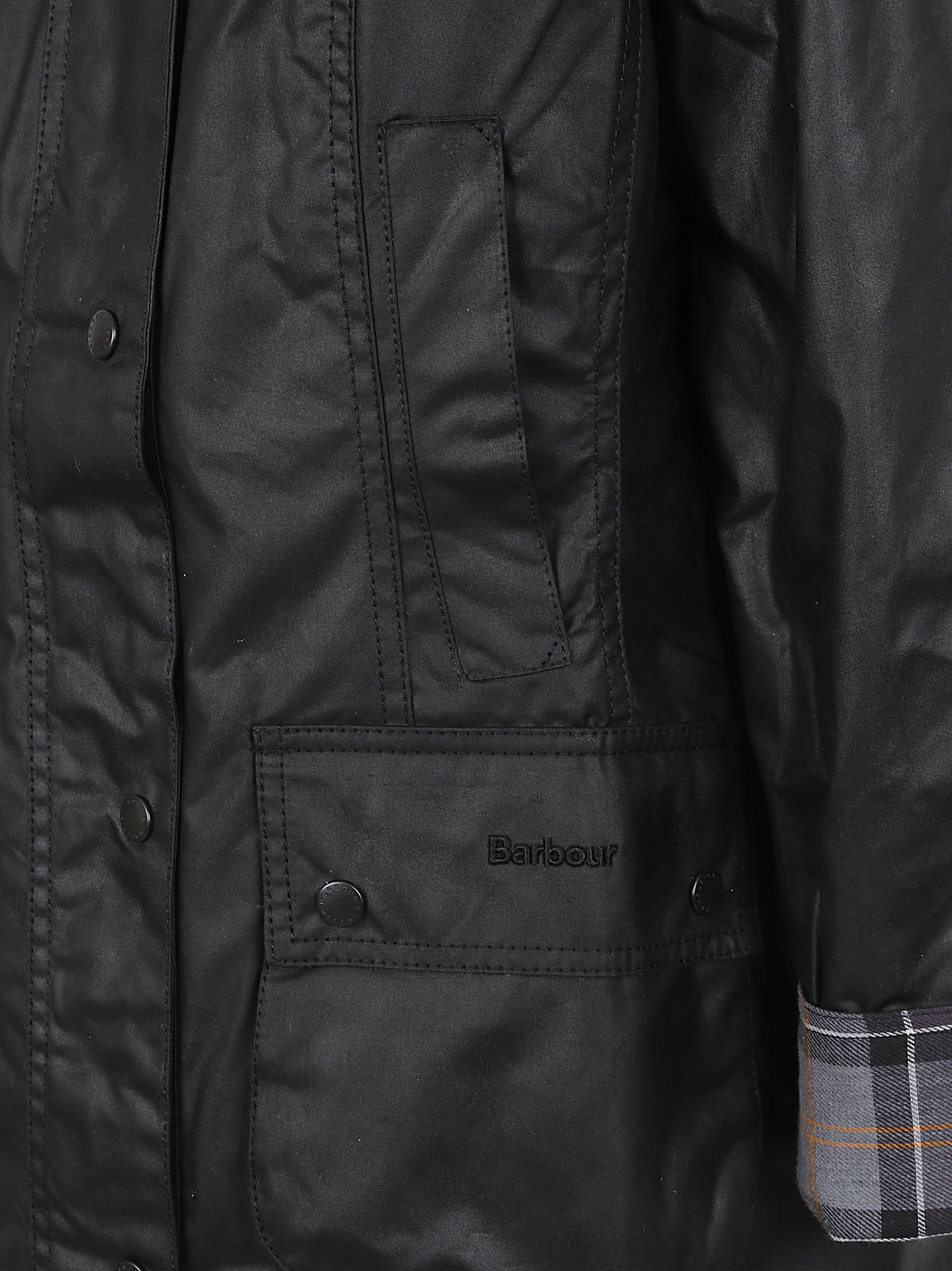 GIACCA DONNA CERATA LWX0667 BK11 Black BARBOUR 