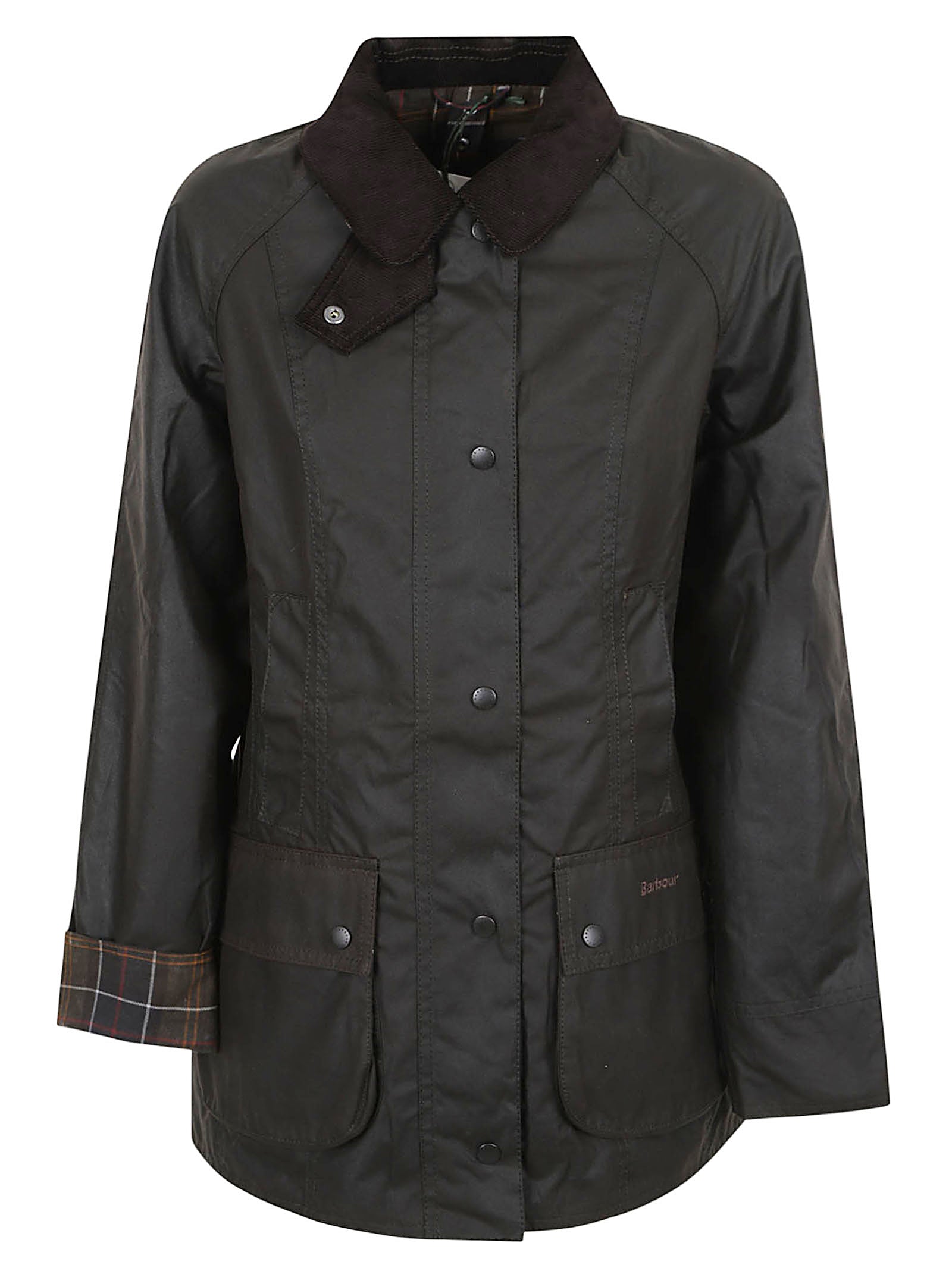 GIACCA DONNA CERATA LWX0668 OL71 Olive BARBOUR 