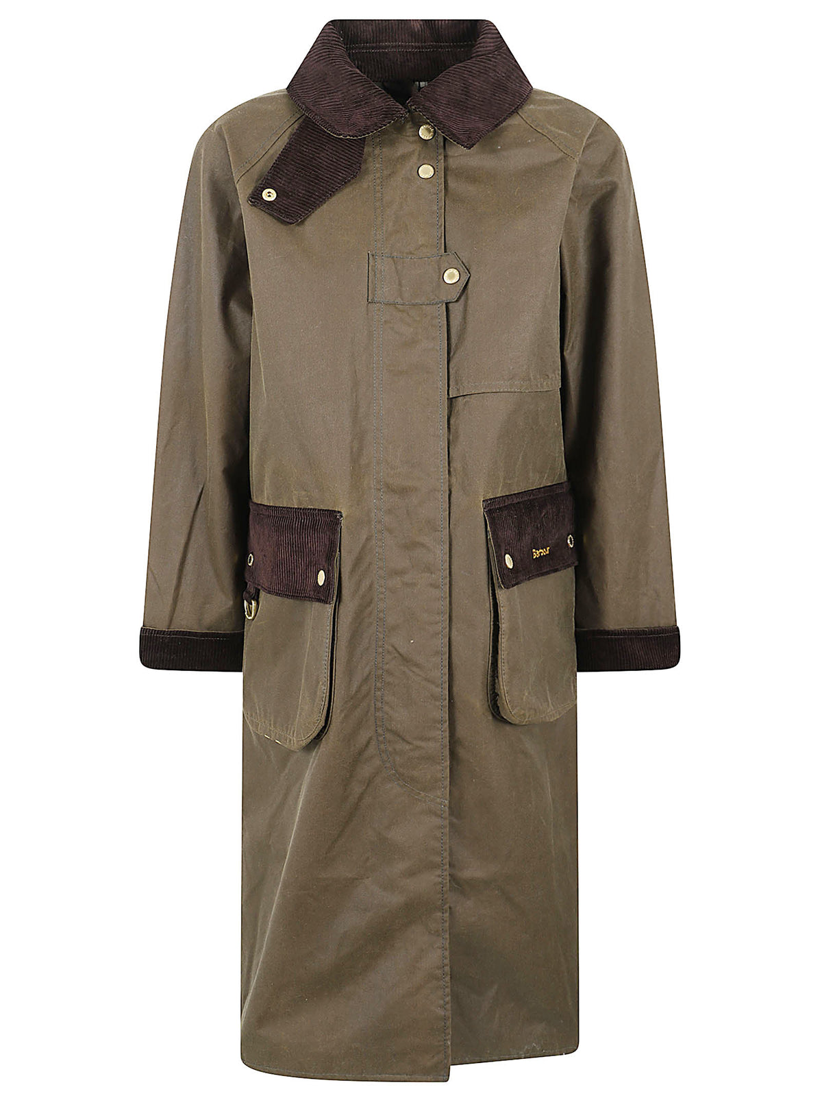 GIACCA KIRLESS WAX - BARBOUR LWX1570 SN91 BEECH-ANCIENT BARBOUR 