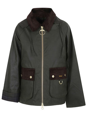 GIACCA DONNA CERATA LWX1578 OL52 FERN-SHADOW CLASSIC BARBOUR 