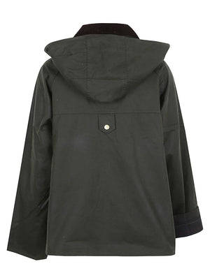 GIACCA DONNA CERATA LWX1578 OL52 FERN-SHADOW CLASSIC BARBOUR 