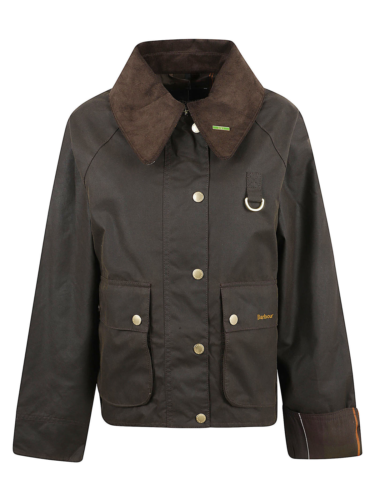 GIACCA DONNA MODERN SPEY WAX - BARBOUR LWX1595 OL71 OLIVE-CLASSIC BARBOUR 