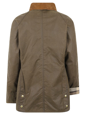 GIACCA ICONS BEADNELL WAX - BARBOUR <BR/> LWX1596 SN91 BEECH-BIRCHWOOD BARBOUR 