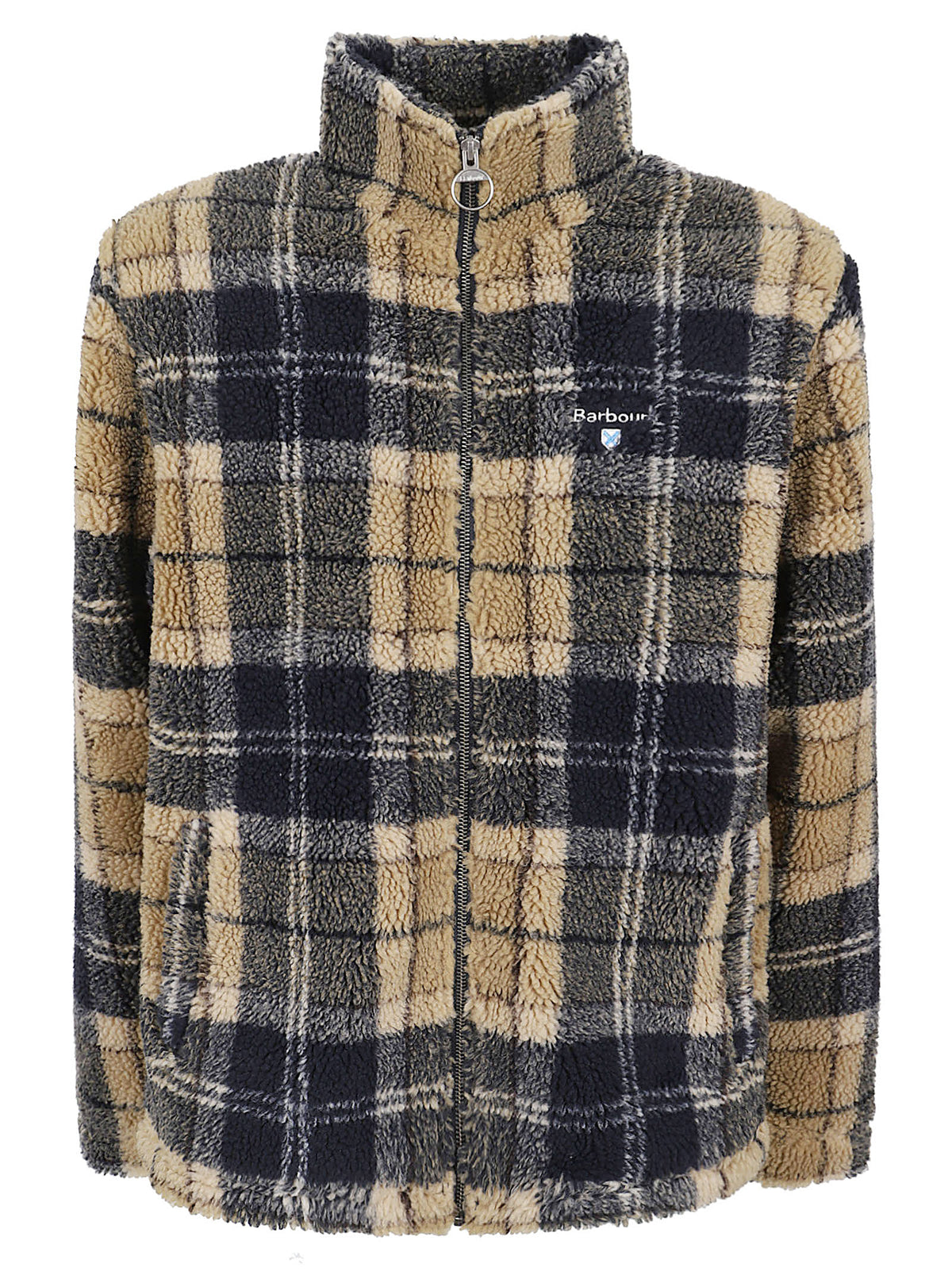 GIACCA UOMO TARTAN FLEECE - BARBOUR<BR/> MFL0187 TN39 BIRCHWOOD DRESS BARBOUR 
