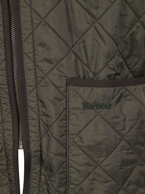 GIACCA UOMO SMANICATA TRAPUNTATA MLI0002 OL91 Olive BARBOUR 
