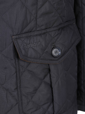 GIACCA UOMO QUILTED LUTZ - BARBOUR <BR/> MQU0508 NY71 NAVY BARBOUR 