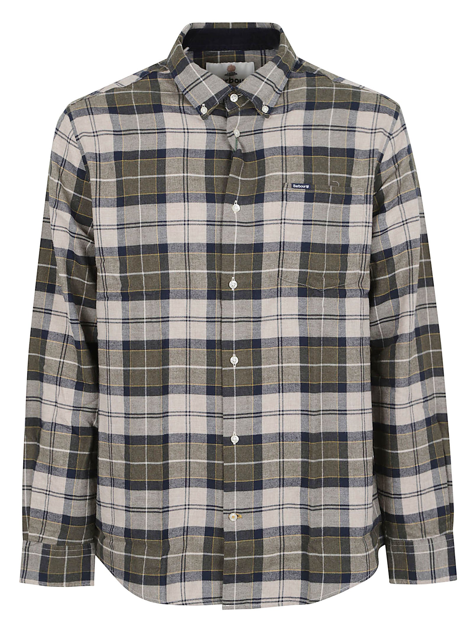 CAMICIA UOMO IN COTONE MSH4991 TN16 FOREST MIST BARBOUR 